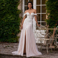 Customized Bohemian Lace Wedding Dresses Sexy Off - View 4 | SAMAG