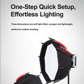 TRIOPO MARS.TR 30 Mini Bowens Mount Portable Softbox Compatible with Mini Bowens Mount Video Light