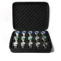 Hard-Shell 15 Slots Watch Storage Organizer Case, Watch Carry Box Fit Large And Small Watches, With Soft Foam Pillow