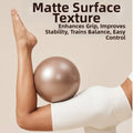 Household 22 cm Yoga Ball Soft Thickened Pilates Ball Anti-Burst Slip Resistant Fitness Pilates Ball Women