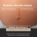 LERVANLA Upgraded Version Pregnant Woman's Belly Silicone False Belly False Pregnancy Surrogacy Photo Actor Performance Props