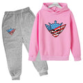 Kids Autumn Spring Fashion Cody WWE Pullover Hoodie+Pants | SAMAG