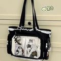 Ballet Girl Large Appetite Itabag Japanese Two-Dimension Single Shoulder Crossbody Bag Gift For Friends Women'S Handbag Gift