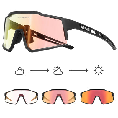 Kapvoe Outdoor Photochromic Sunglasses Cycling Sports | SAMAG