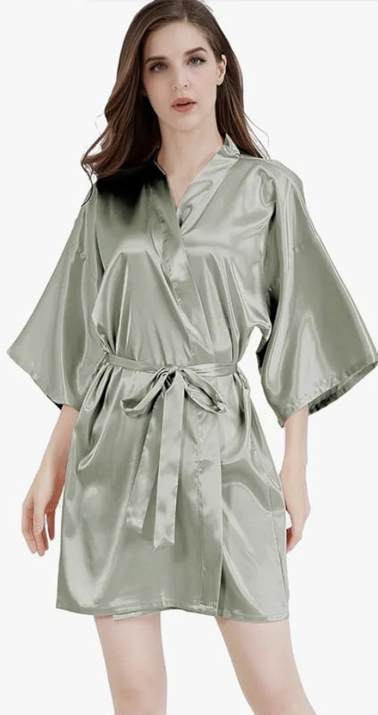 New Women's Sleeping Robe Home Clothes Bridal Morning | SAMAG