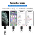 USB 3.0 OTG Adapter for IPhone 14 13 12 11 Pro XS Max XR X 8 Plus 7 6s IPad Lightning Male To USB 3.0 Adapter for IOS 13 Above