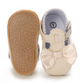 Spring and Autumn Baby Apricot Princess Shoes 0-12 Months Non-Slip Soft Sole Walking Shoes