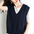 Sweater Vest Spring Autumn Warm Fashin Korean Soft Loose - View 8 | SAMAG