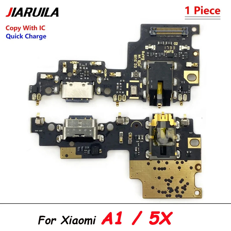 New For Xiaomi 10T 9T 10 11T Pro 12T 10 Lite USB With Micro Charging Port Charger Dock Flex Cable With IC Microphone Board