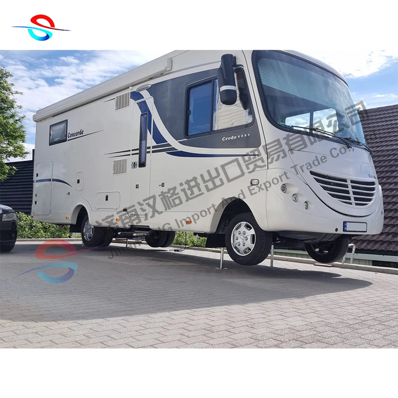 RV Auto Leveling System, Steel Hydraulic Stabilizer Legs, 12V Electric Hydraulic Cylinder, for Fiat Ducato