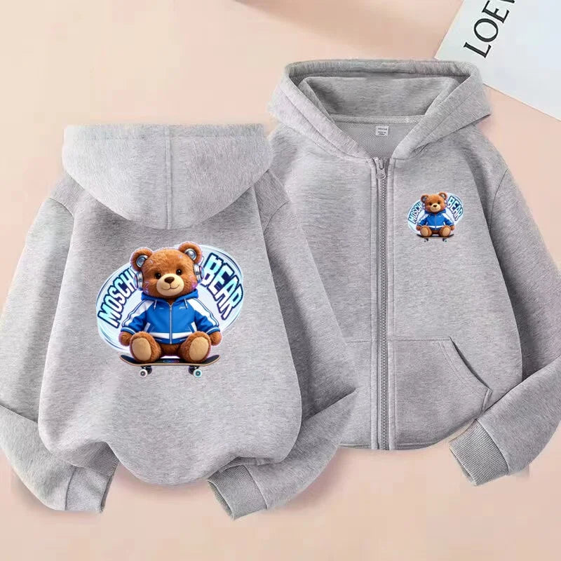 Children's Sports Jackets, Cute Animated Printed Zipper - View 17 | SAMAG
