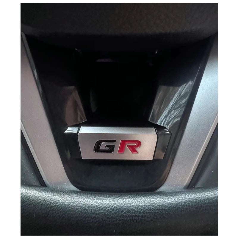 Car Steering Wheel Decoration Fit For GR Corolla 2019-2021 RAV4 2020 Auto Steering Wheel Panel Sequins Cover Bottom Trim Sticker