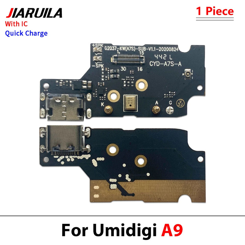 For Umidigi Bison A7 A9 A11 A13 A15 F3 G1 G9 G100 A11 Pro Max USB Board Charging Port Phone Charger Flex Cable Connector Board