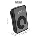 MP3 Player Mini USB Portable Walkmen Bluetooth Music Player Support Micro SD TF E-Books Recording Sports FM Radio Sport Walkmen