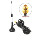 1Pc Antenna For BaoFeng 888s UV-5R Walkie-talkie SMA-Female Dual Band Car Radio Accessories 10W 50ohms Antenna With 3m Cable New