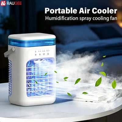 Portable Air Conditioner Fan USB Water Desk Humidifier | SAMAG