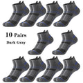 10 Pairs Ankle Athletic Running Socks Men Women Simple | SAMAG