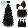 Bulk Hair For Braiding Human Hair Loose Wave Braids Hair Double Drawn Full End Bulk Human Hair Extensions 1/2/3Bundles No Weft