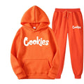 Men and women of the same fashion trend hoodie casual two - piece suit jacket pants brand printing logo - View 11 | SAMAG