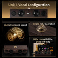 Lenovo C02 Multimedia Speaker Bluetooth Speaker Wired/Bluetooth Dual-Mode Speaker Retro Speaker Universal for Tv, Computer, and Mobile Phone Subwoofer