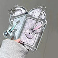 Cute  Photocard Keychain Case - Clear PVC Card Holder with Key Ring for Backpack, Protective Display Sleeve for Idol Photo, Gift for Fans Collectors
