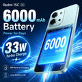 2026 new Redmi 15C 5G 8GB+256GB Smartphone, Dimensity 6300, 120Hz Display, 50MP AI Camera, 6000mAh Battery, 33W Turbo Charge