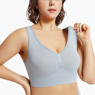 Seamless Bras For Women Hollow Mesh Breathable Sports | SAMAG