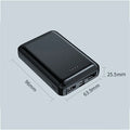 Mini Power Bank 20000mAh 5V 2A Portable Charger for Heated Vest Jacket Power Bank for Xiaomi Mi iPhone Air Conditioning Clothing