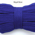 2CM Fat Shoe Laces for Campus Sneakers Thick Wide Shoelaces Replacement Laces Solid Color Flat Shoelace Sturdy Not Easy to Break