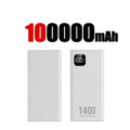 Lenovo 2026 140W 500000mAh Ultra Capacity Power Bank Super Fast Charging CCC Portable Charger For IPhone Samsung