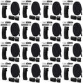 8mm No Tie Shoe Laces Press Lock Shoelaces Without Ties Elastic Laces Sneaker Kids Adult Widened Flat Shoelace for Shoes