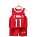 Children Sets Summer Sleeveless Basketball T - shirts - View 7 | SAMAG