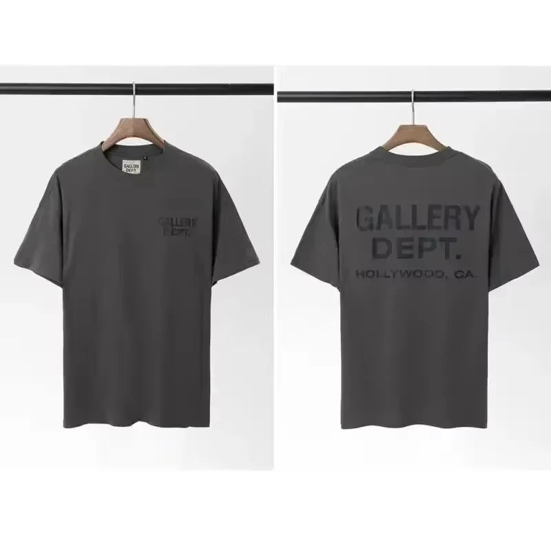 2026 Hot Selling Light Luxury T-shirt Summer Men's and Women's Cotton Clothing Fashion Beach Breathable Short Sleeved T-shirt