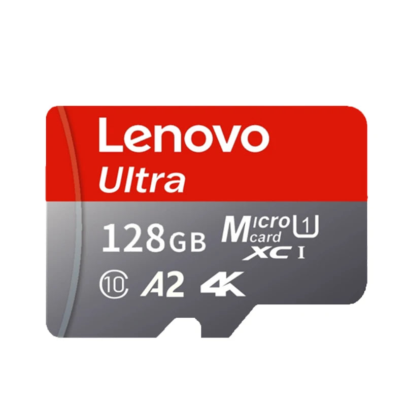 Lenovo SD Card 128GB TF Flash Card V30 U3 Mini SD/TF Card 512GB 256GB High Speed Memory Card For Computer DJI Drone Camera