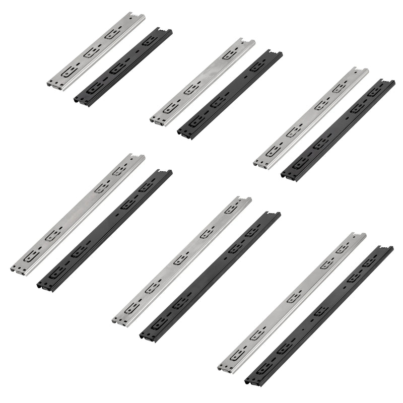 Drawer Rail 10~20Inch Stainless Steel Ball Bearing Slides | SAMAG