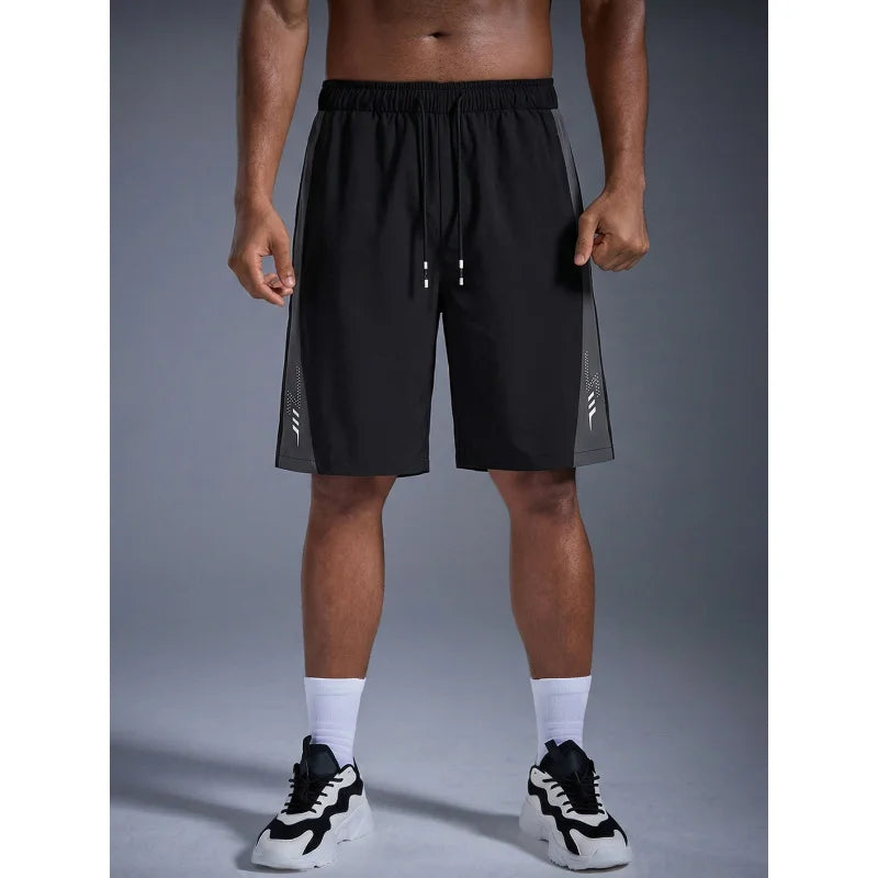 Basketball Shorts Men's Work Clothes Summer Running Sport Black Sports Shorts Training Y2k Man Gym Short Beach Casual Sea Gym