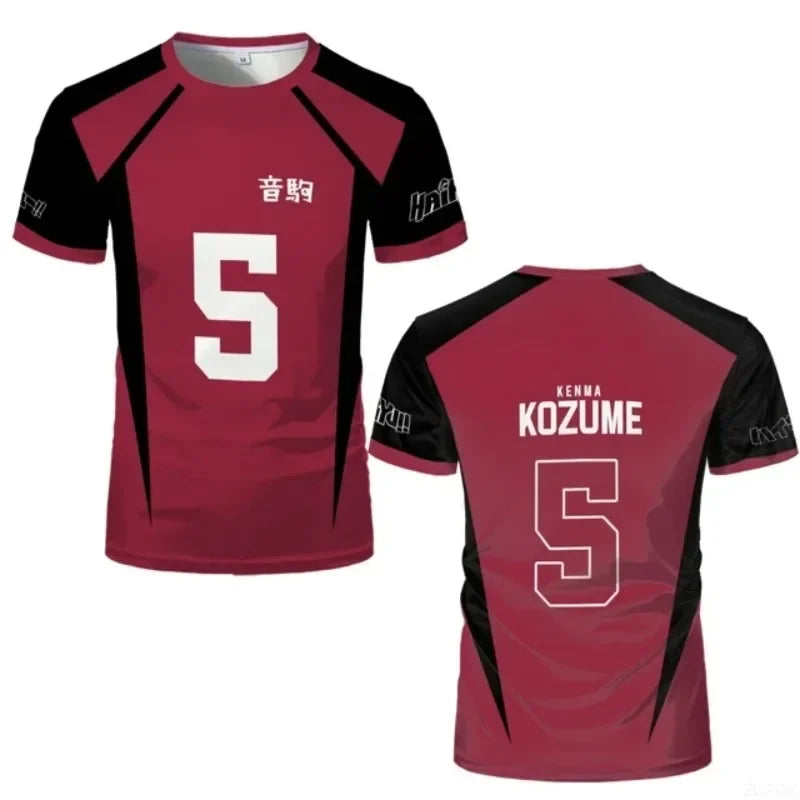 Anime Jersey Uniform T - shirt Role - playing Costume - View 4 | SAMAG