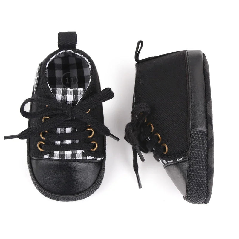 Print Canvas Baby Sports Sneakers For Newborn Baby Boys Girls First Walkers Shoes Infant Toddler Soft Sole Baby Shoes