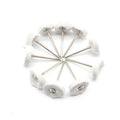 10PCS Jewelry Polishing Wheel Cloth Cotton Wool Brass Steel Wire Abrasive Brush For Rotary Tools 2.35 Shank