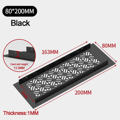 Aluminum Alloy Vents Cover Rectangle Louver Ventilator | SAMAG