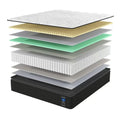 Queen Mattress, 12 Inch Hybrid Mattresses Memory Foam - View 5 | SAMAG