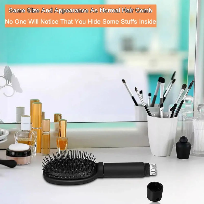 2 - In - 1 Hidden Safe Sight Secret Hair Comb Cash Ring Necklace Diversion Compartment Container Home Office - View 2 | SAMAG