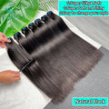 18A Light Yaki Straight Hair Bundles 4PCS Deal Natural Color 100% Human Hair Bundles Quick Weaves Sew In Human Hair Extensions