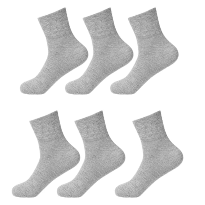 3Pair Comfortable No Elastic Diabetics Socks Men Women | SAMAG