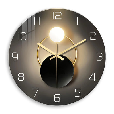Wall Clock for Living Room Decor Kitchen Battery Operated | SAMAG