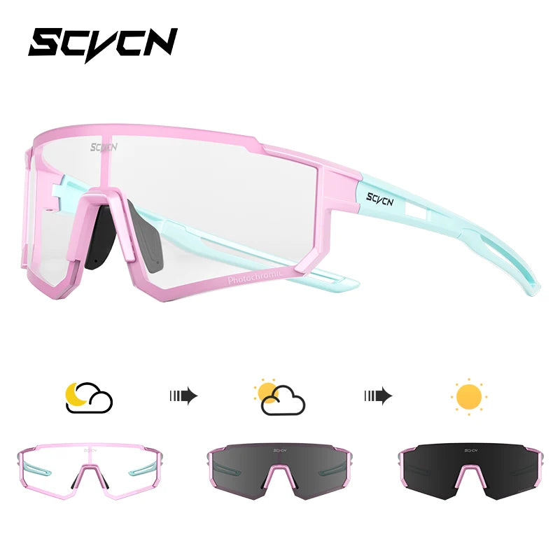 SCVCN Women Sports Sunglasses Pink Fashion Cycling | SAMAG