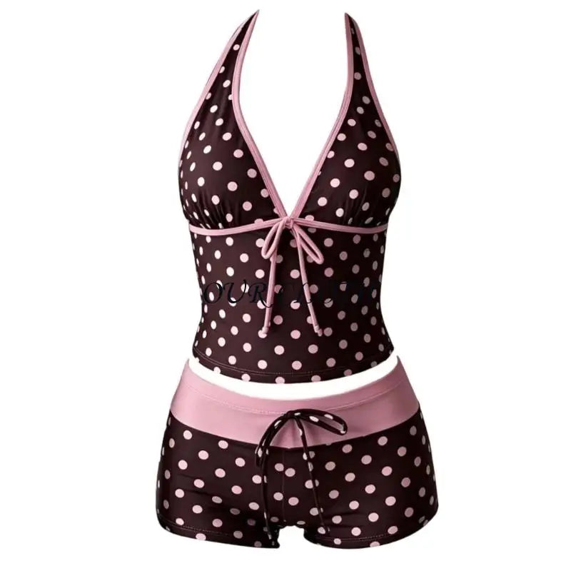 Women's Tankini Swimsuits with Shorts Vintage Beach | SAMAG