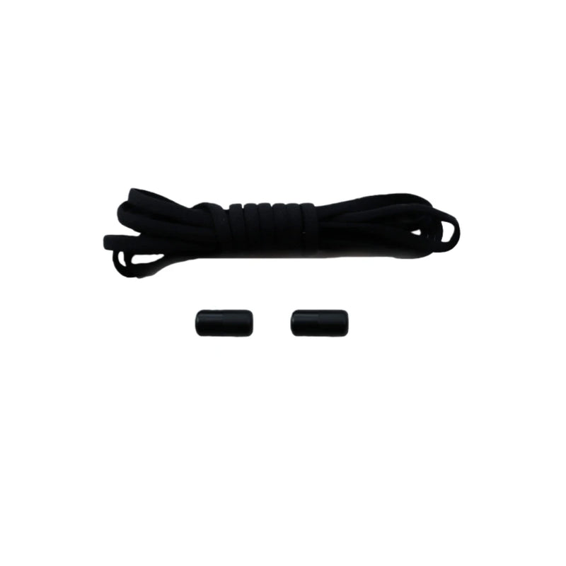 1/2/4 pairs Semicircle No Tie Shoelaces Elastic Sneakers shoelace Metal Lock Lazy Laces for Kid and Adult One size fits all shoe