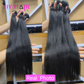 12A Straight Human Hair Bundles Raw Hair Bundles Virgin Unprocessed Straight Bundles Human Hair 3/6 Pcs Human Hair Brazilian Straight Human Hair Bundles Extensions