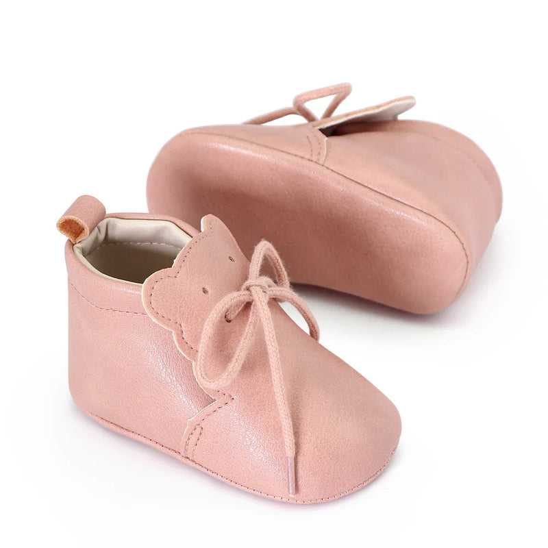 Baby PU Shoes Ankle - covered Little Boots Soft and Warm - View 5 | SAMAG
